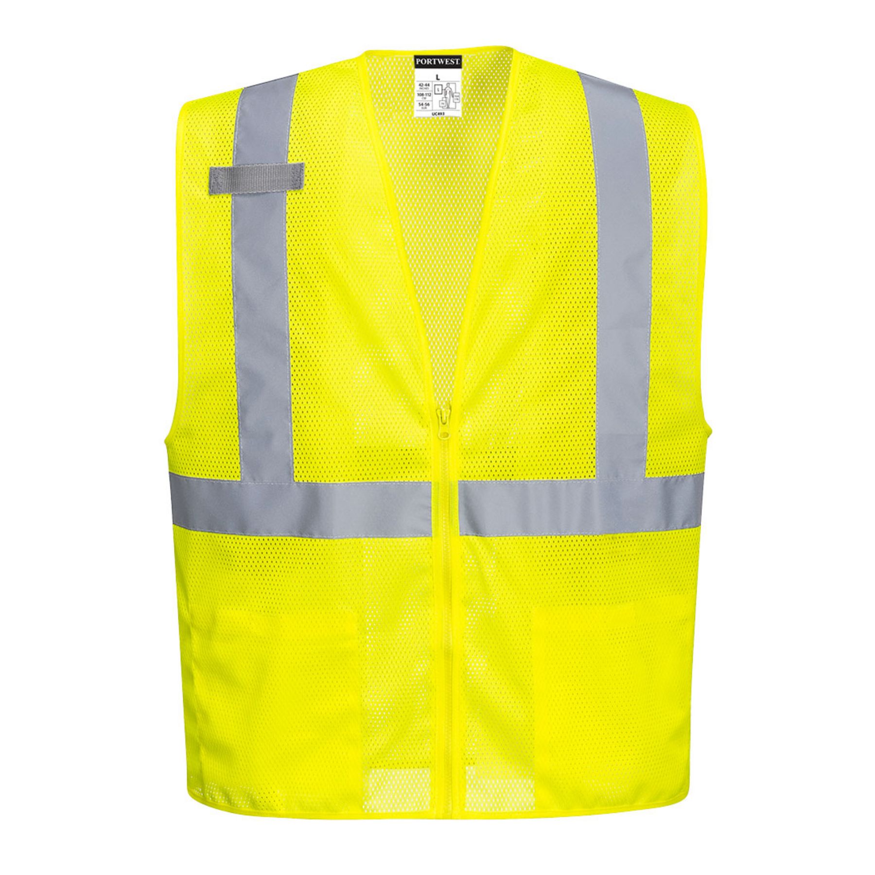 Portwest  Economy Mesh Zipper Vest