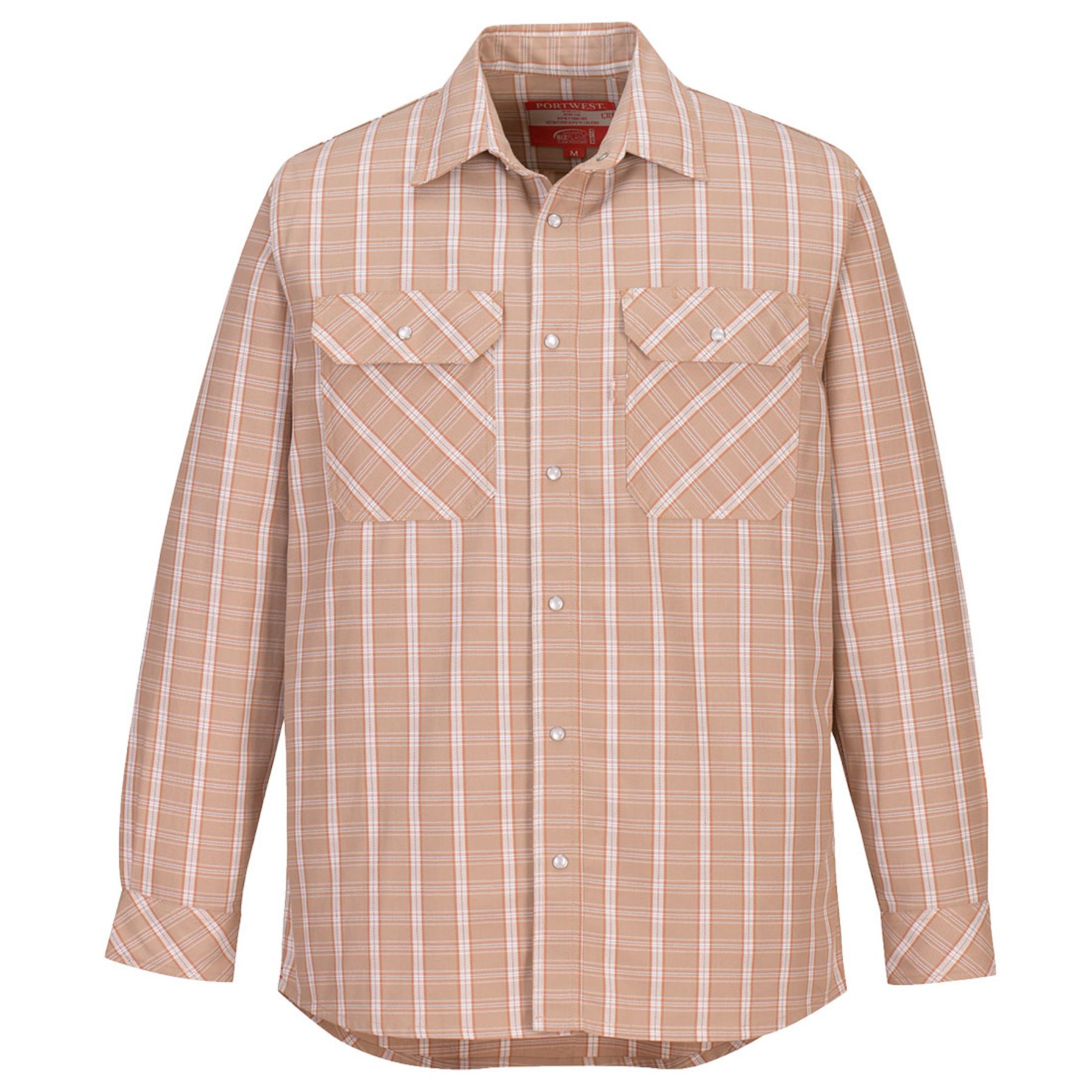 Portwest  Bizflame 88/12 FR Plaid Shirt