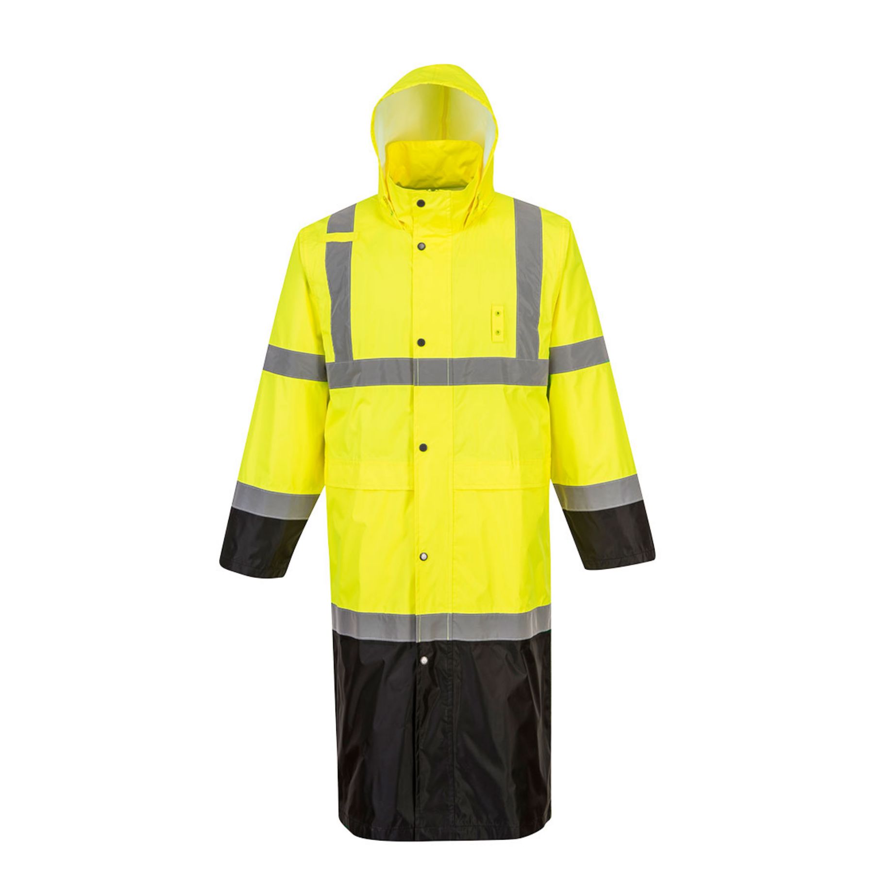 Portwest  Hi-Vis Contrast Rain Coat 48