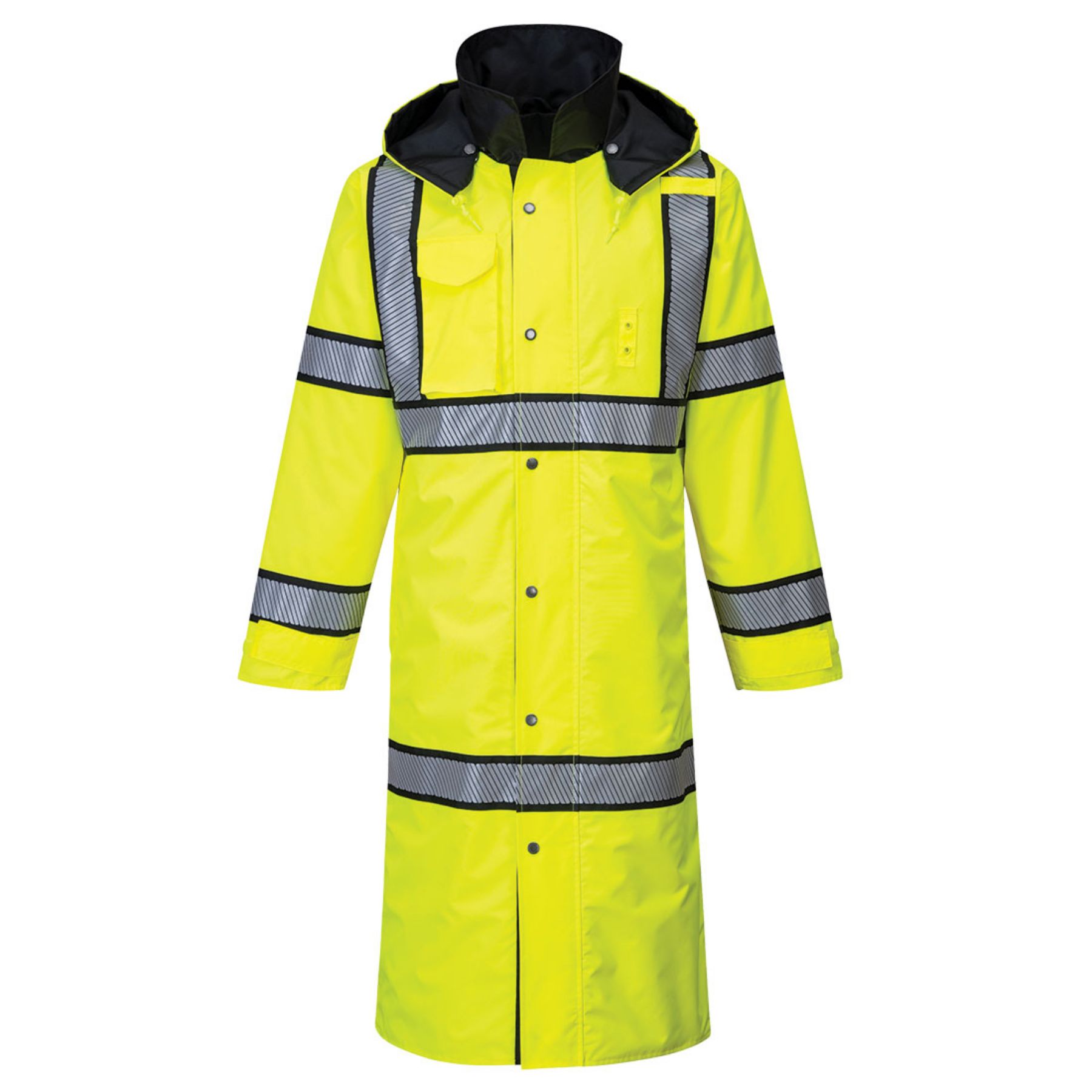 Portwest  Hi-Vis Reversible Rain Coat 48