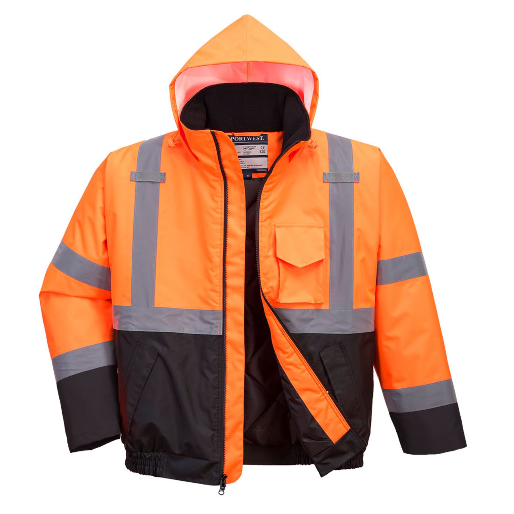 Portwest  Hi-Vis Two Tone Bomber Jacket