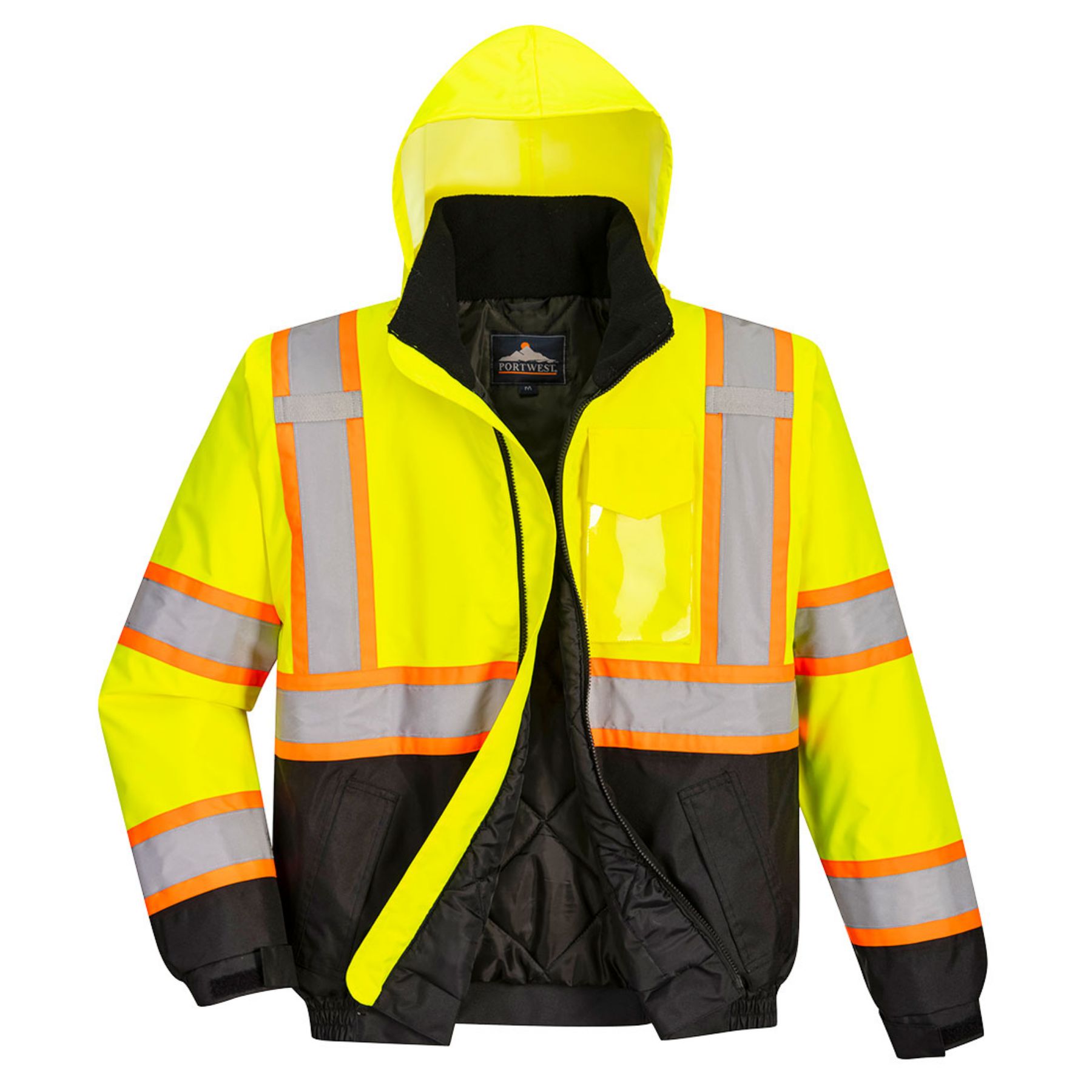 Portwest  Hi-Vis Contrast Tape Bomber Jacket