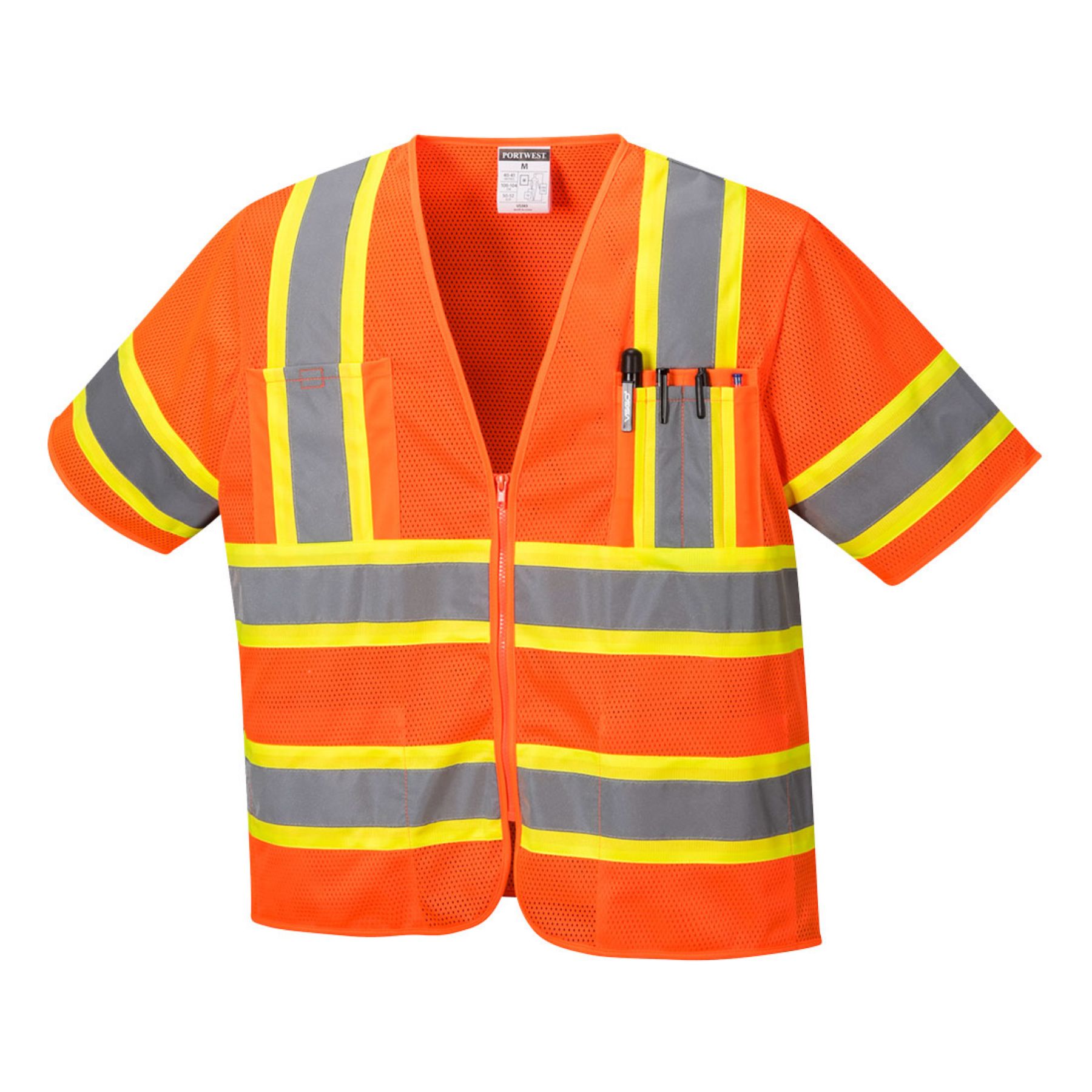 Portwest  Augusta Sleeved Hi-Vis Vest