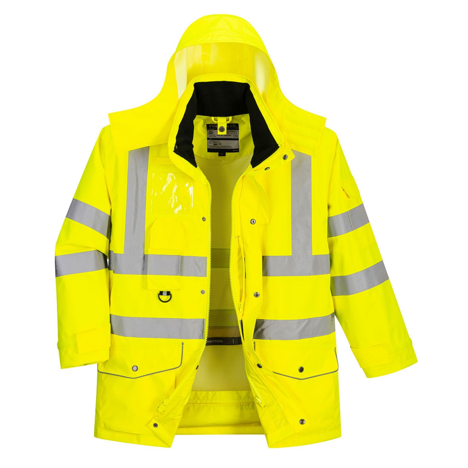 Portwest  Hi-Vis 7-in-1 Traffic Jacket