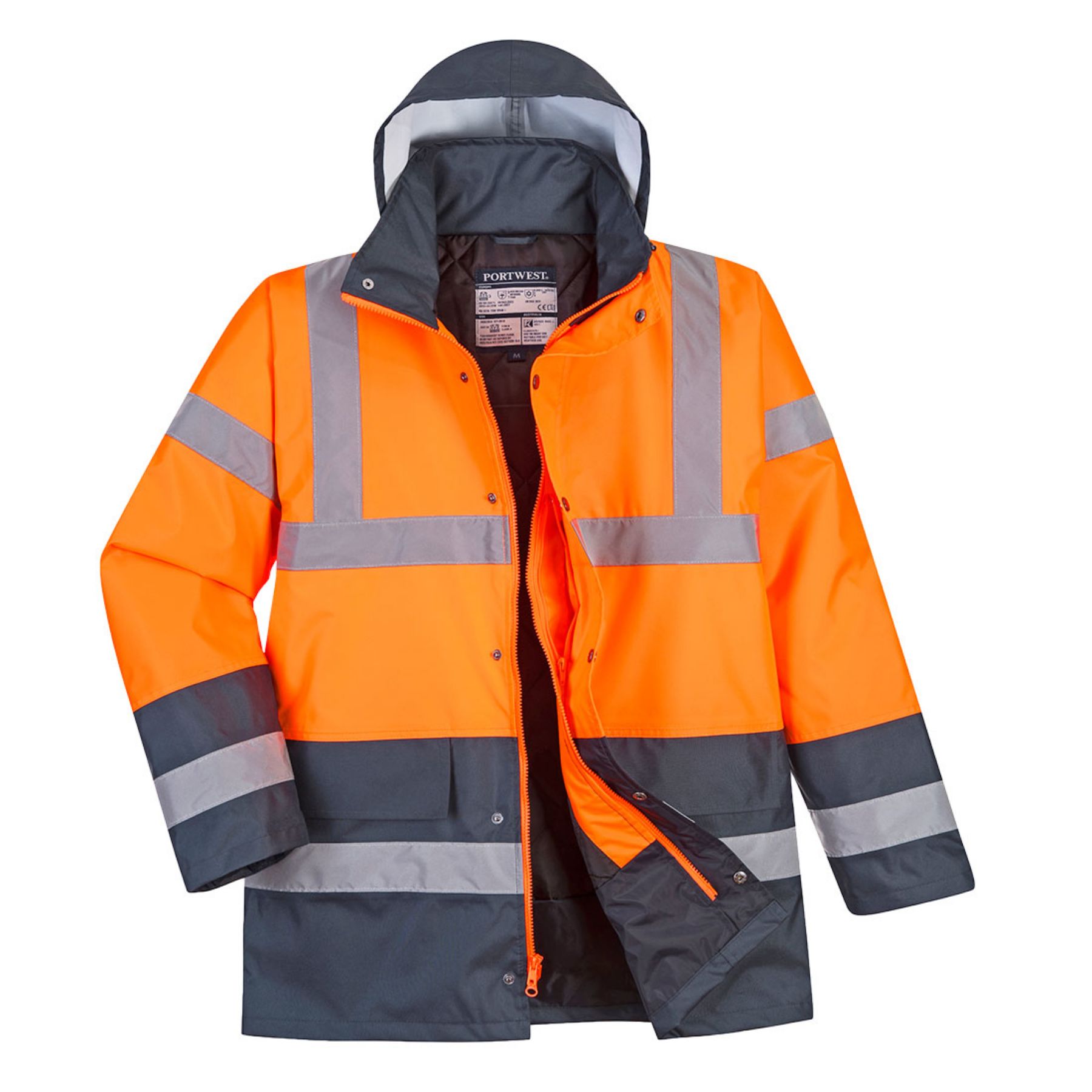 Portwest  Hi-Vis Two Tone Traffic Jacket