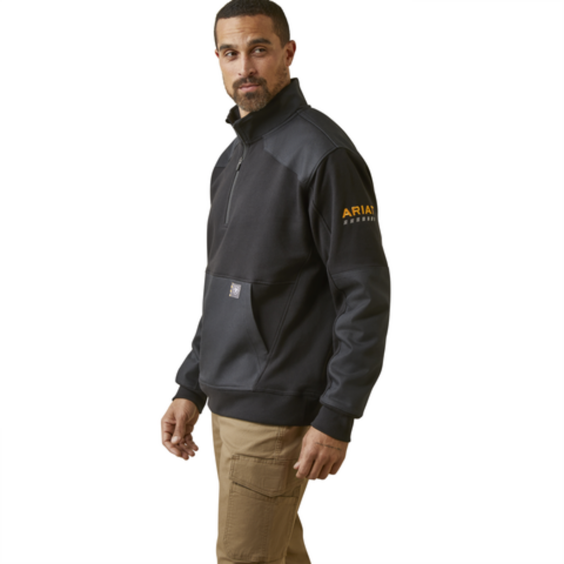 Ariat  Rebar Workman Duracanvas 1/4 Zip Sweatshirt