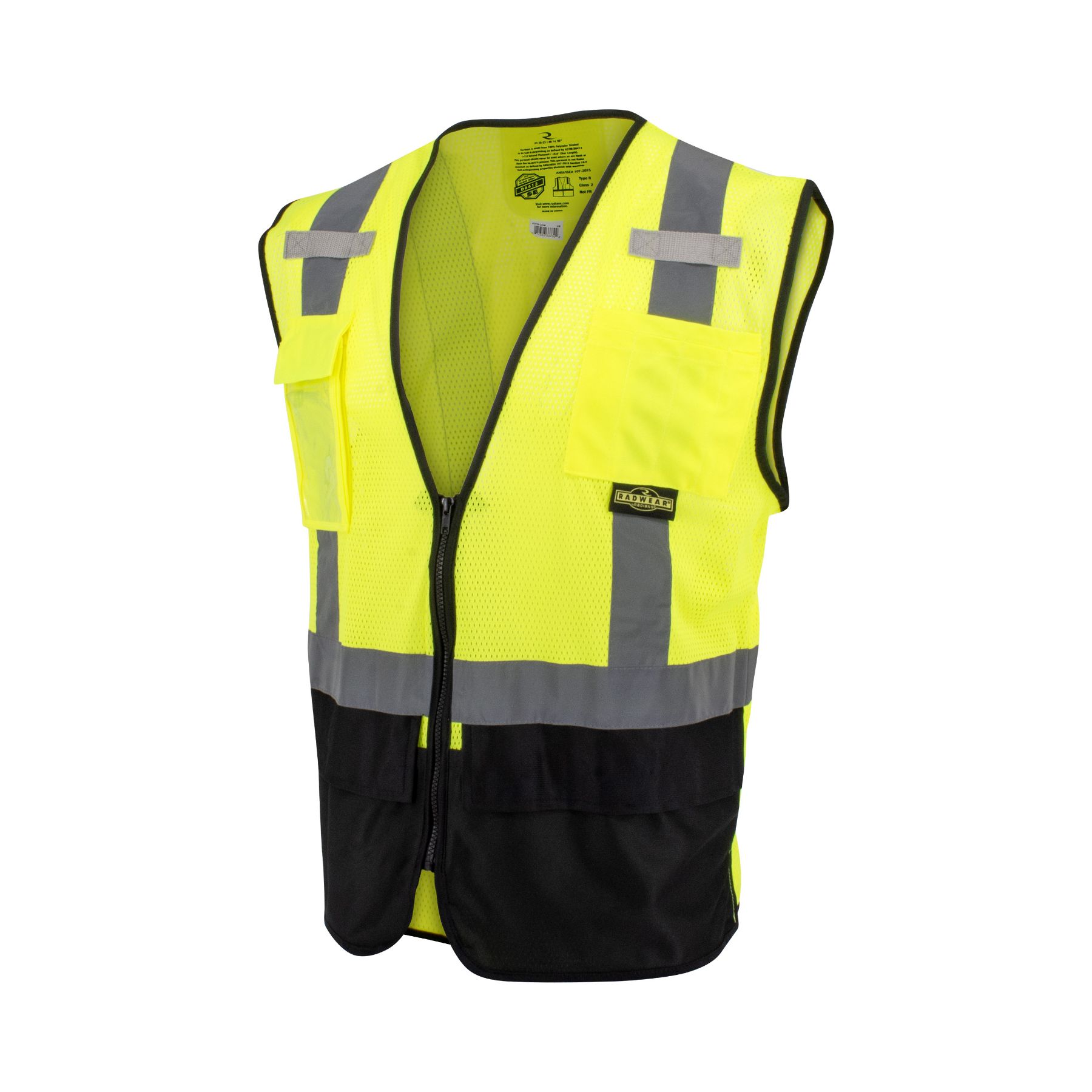 Radians  Black Bottom Self-Extinguishing Surveyor Vest