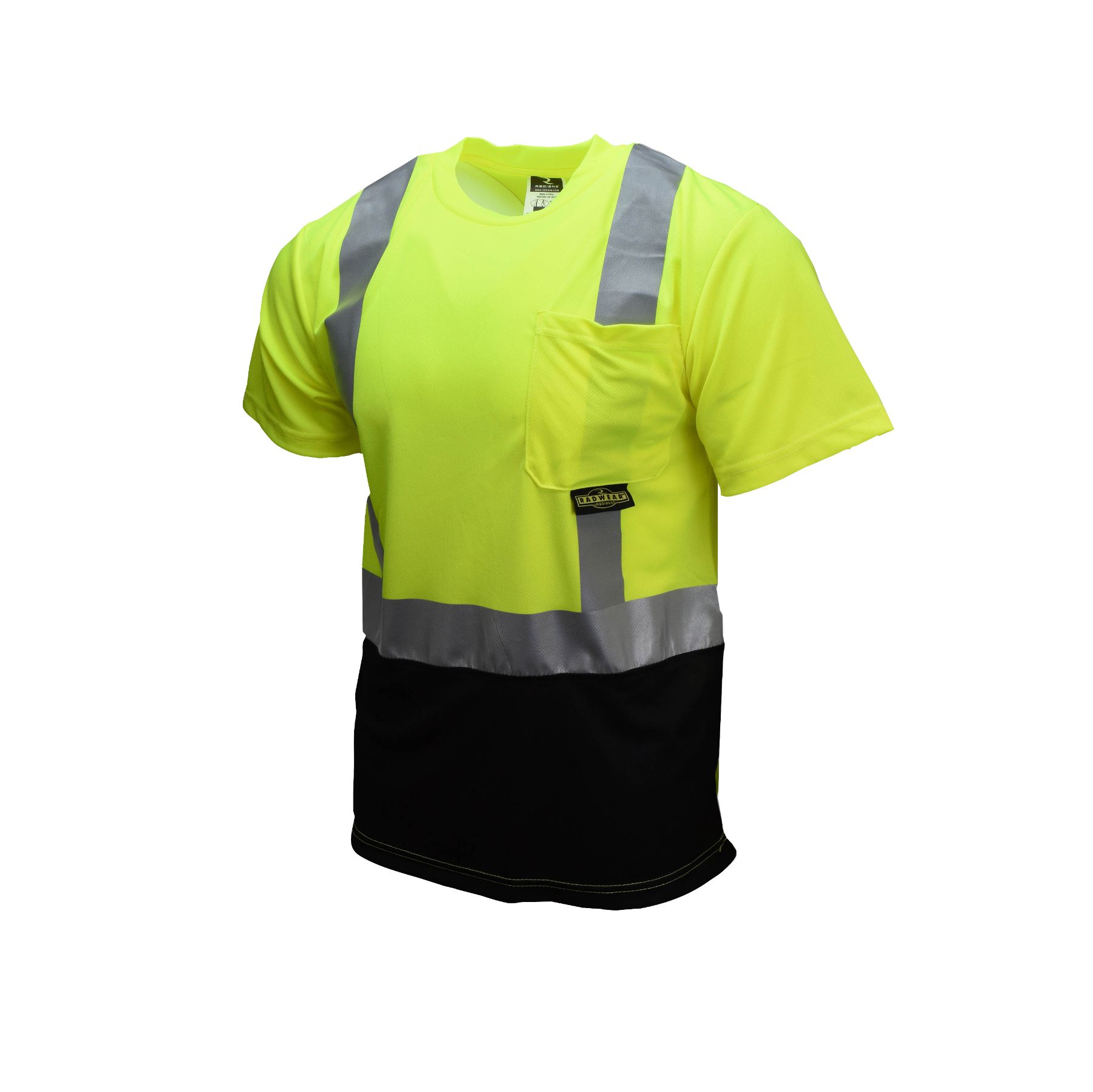 Radians  Type R Class 2 Short Sleeve Black Bottom T-Shirt