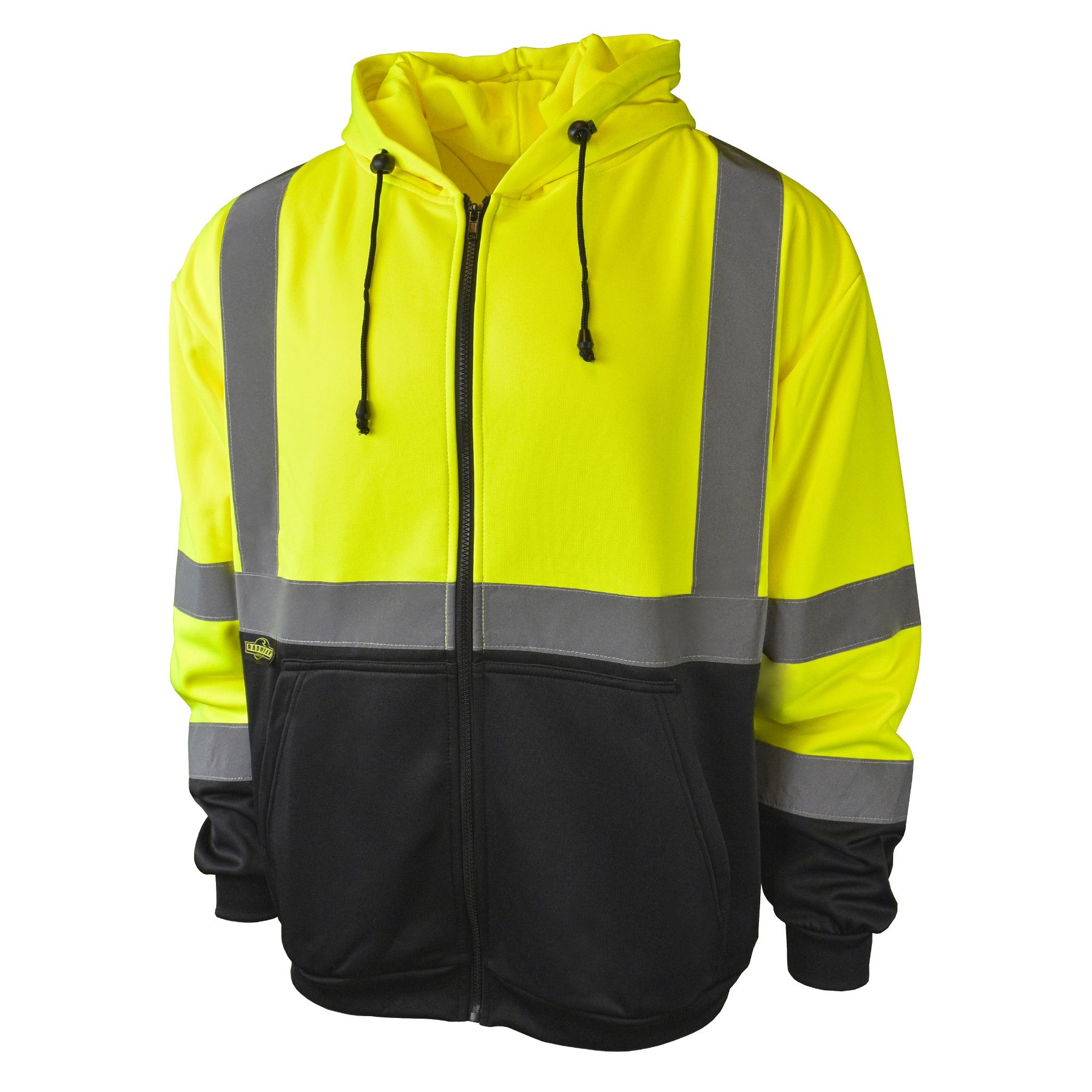 Radians  Class 3 Color Blocked Hooded Zippered Sweatshirt