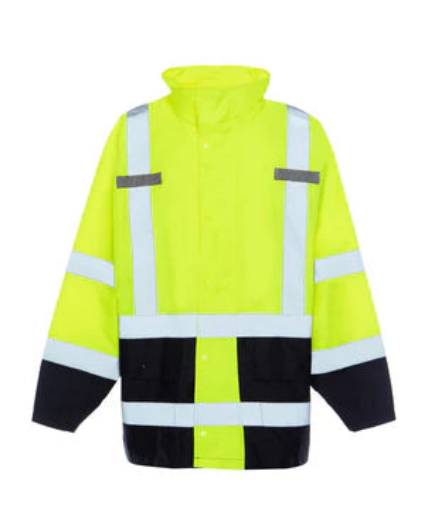 Occunomix  BLACK BOTTOM RAIN JACKET - Type R Class 3