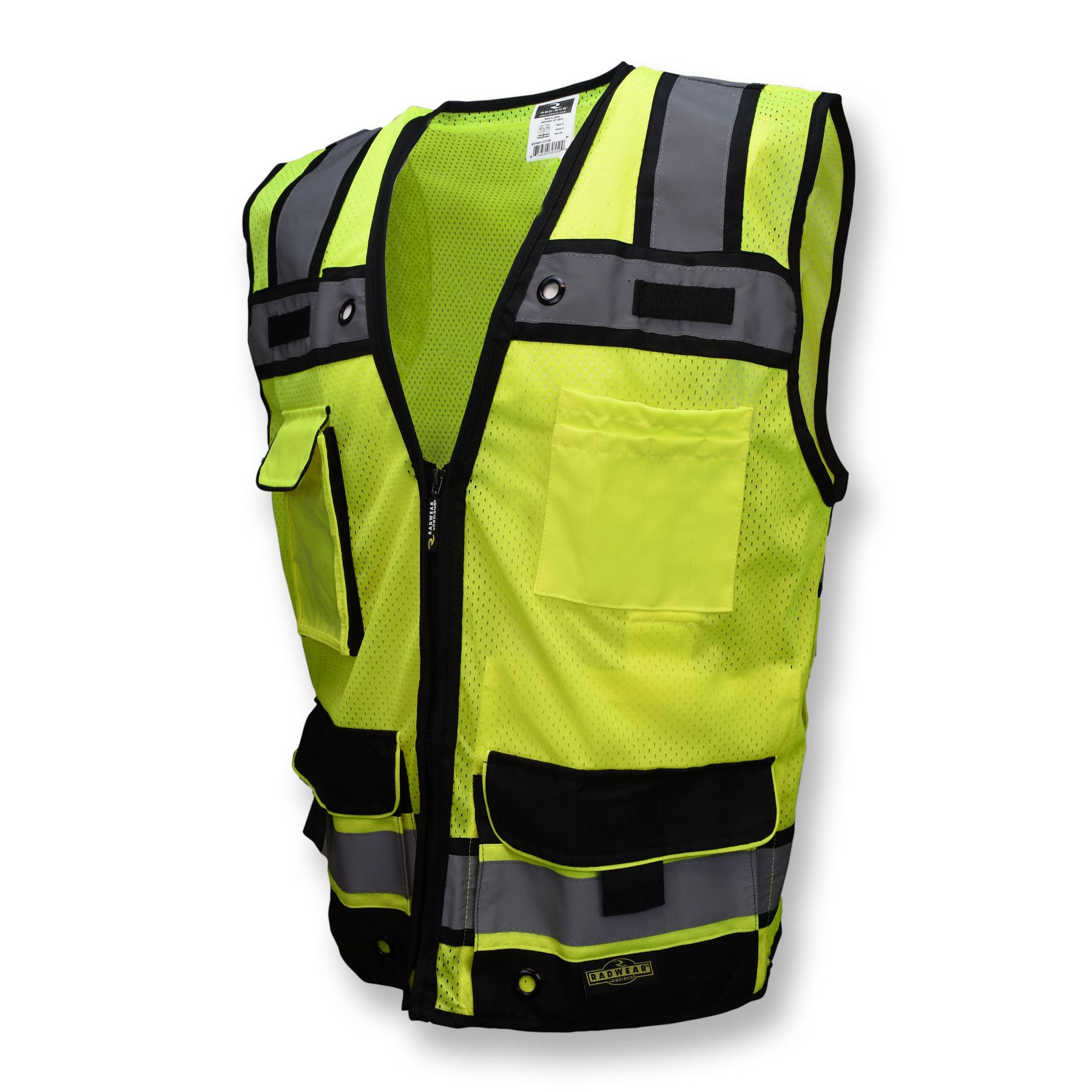 Radians  Type R Class 2 Heavy Duty Mesh Surveyor with Zipper