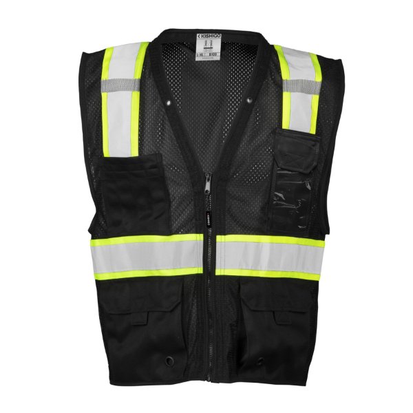 Kishigo  Enhanced Visibility Series Multi Pocket Mesh Vest