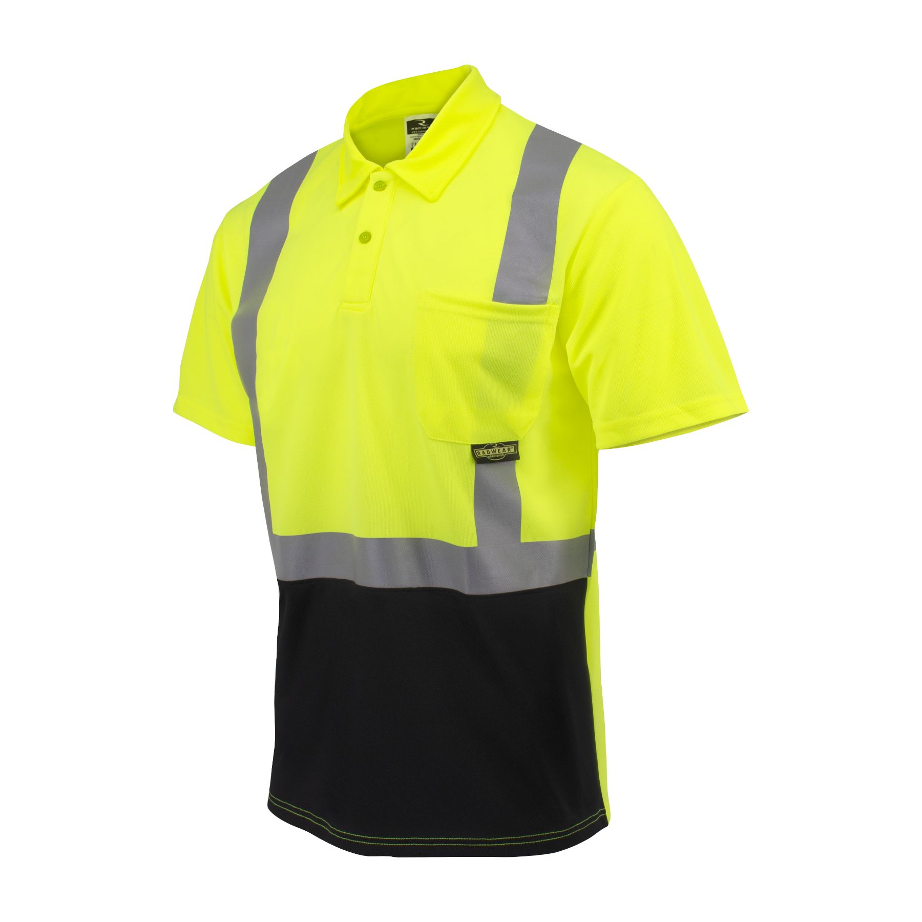 Radians ST12B Class 2 Hi Vis Color Blocked Safety Polo Shirt