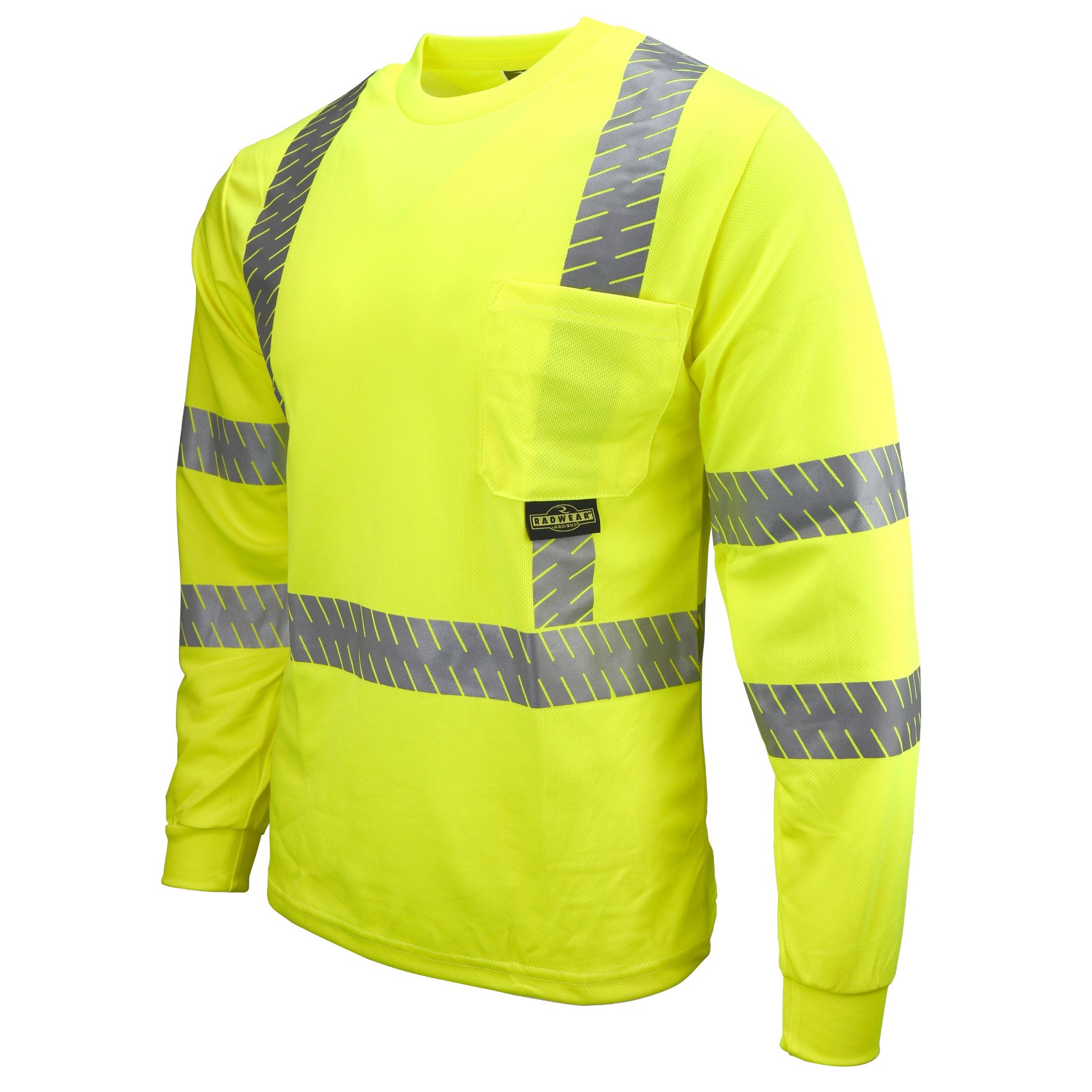 Radians Class 3 Hi Vis Safety T-Shirt with Rad-Shade® UV Protection